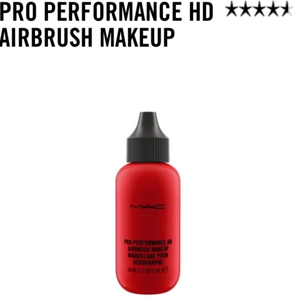 MAC PRO Hd Airbursh Makeup: Basic Red